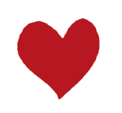 Sea Spray Inn. This is a picture of the red heart form the Sea Spray Inn Logo